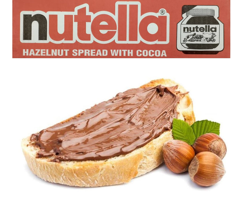 Nutella Spread Hazelnut 25g Individual Mini Glass Jars Chocolate Nougat Cream Oz