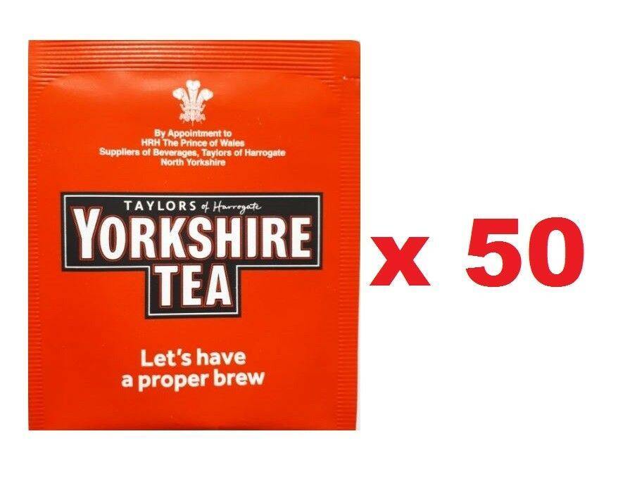 Yorkshire Tea Individually Wrapped One Cup Tea Bags - AB GROCERIES