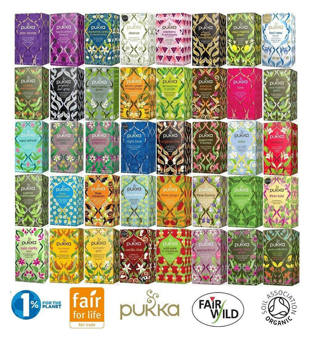 Pukka Organic Herbal Tea Bags, Random Selection - AB GROCERIES