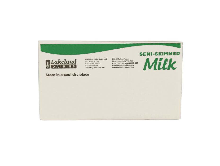 120x Semi Skimmed vs Whole Milk 12ml Pots UHT Long Life Jiggers Portion Lakeland