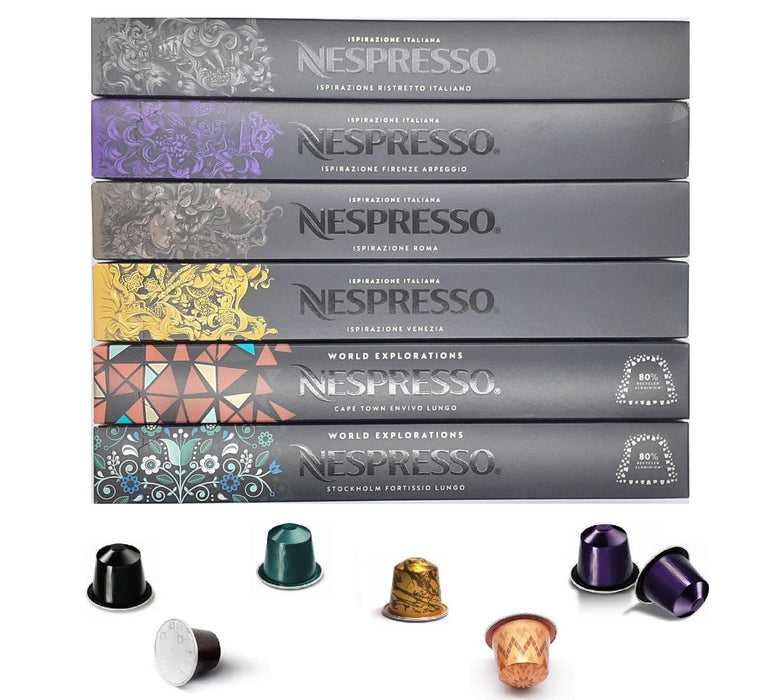 Genuine Nespresso Coffee Machine Capsules Pods - AB GROCERIES