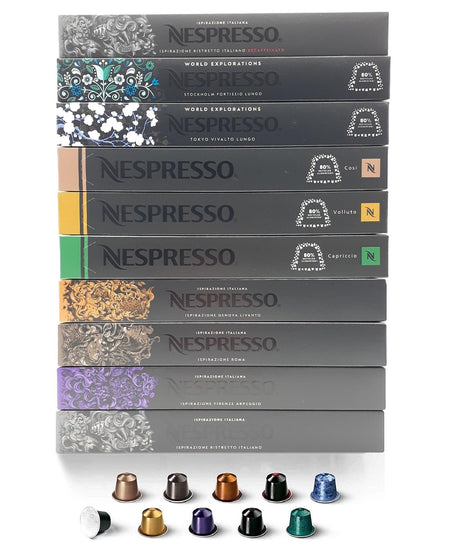 100 Nespresso Original Coffee Machine Classic Capsules - AB GROCERIES