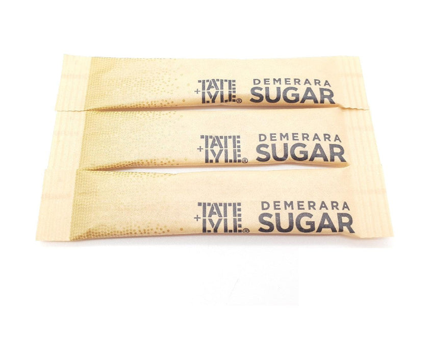 Tate & Lyle Sugar Individual Sticks Sachets White and Brown Demerara Granulated - AB GROCERIES