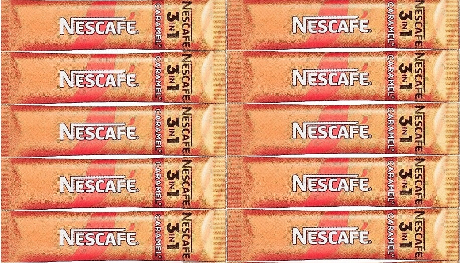 10pcs Nescafe 3in1 Original Caramel Coffee Sachets