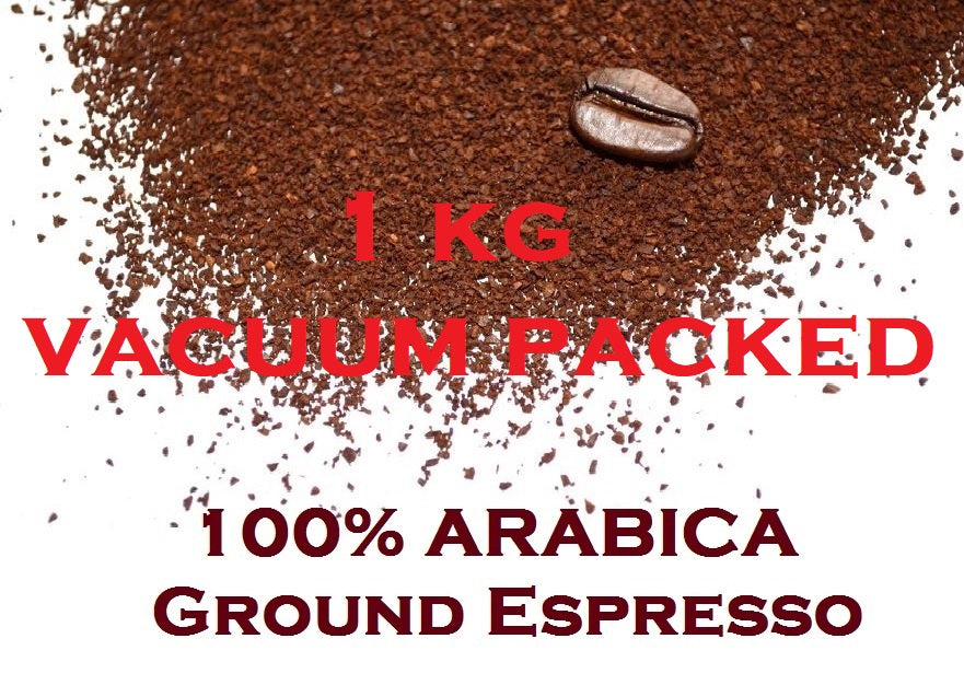 Drum Roasted Ground Coffee – 100% Original Arabica Gold (Medium Roast)