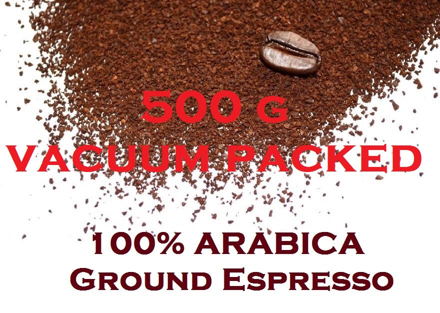 Drum Roasted Ground Coffee – 100% Original Arabica Gold (Medium Roast)