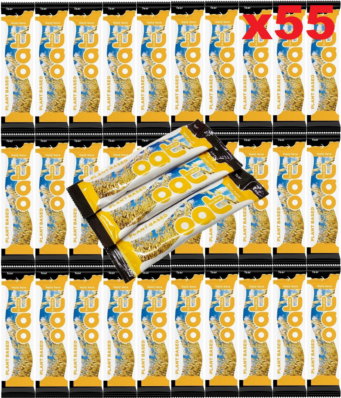 Oat Drink UHT 10ml Sticks – Plant-Based Long-Life Dairy Alternative (Individually Wrapped Portions)