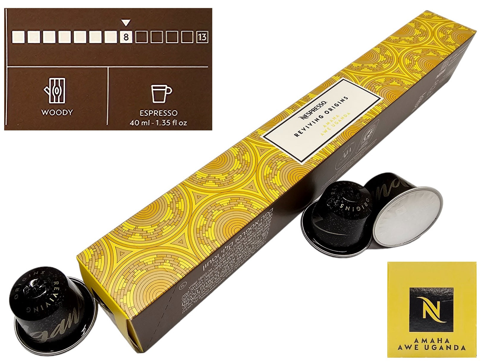 Nespresso CLASSIC Coffee Machine Capsules Pod Sleeve Full Flavour List Save Bulk