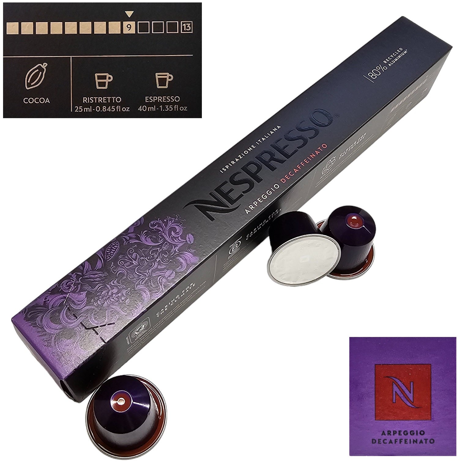 Nespresso CLASSIC Coffee Machine Capsules Pod Sleeve Full Flavour List Save Bulk