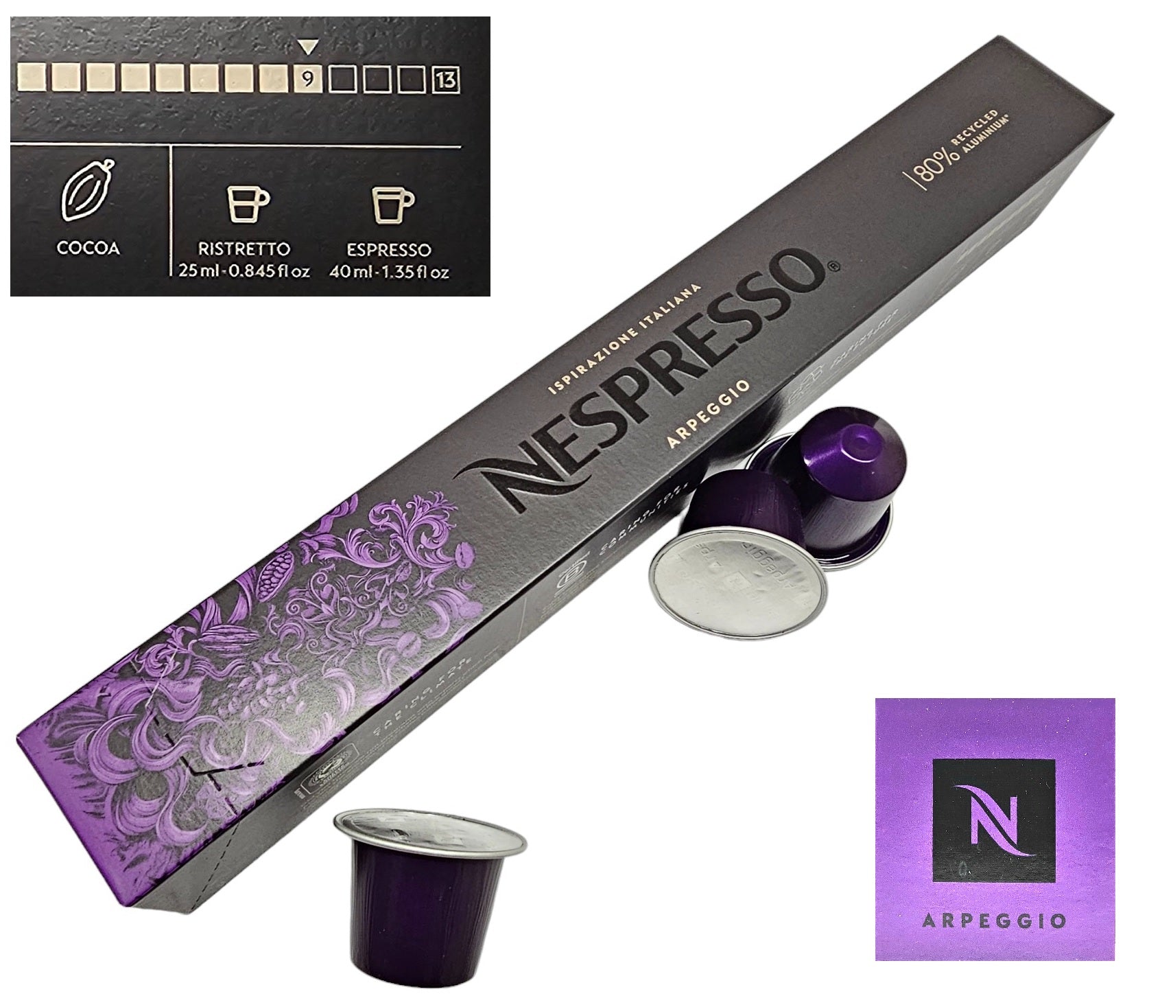 Nespresso CLASSIC Coffee Machine Capsules Pod Sleeve Full Flavour List Save Bulk