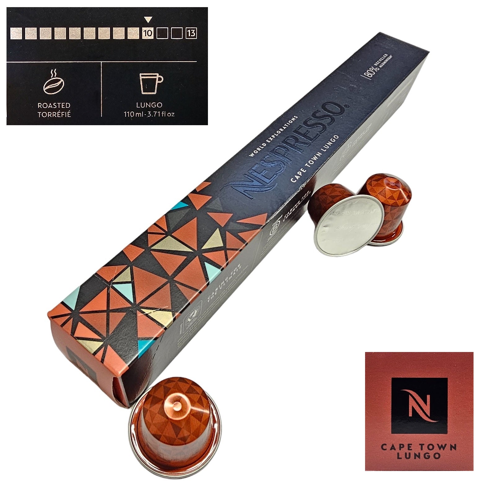 Nespresso CLASSIC Coffee Machine Capsules Pod Sleeve Full Flavour List Save Bulk