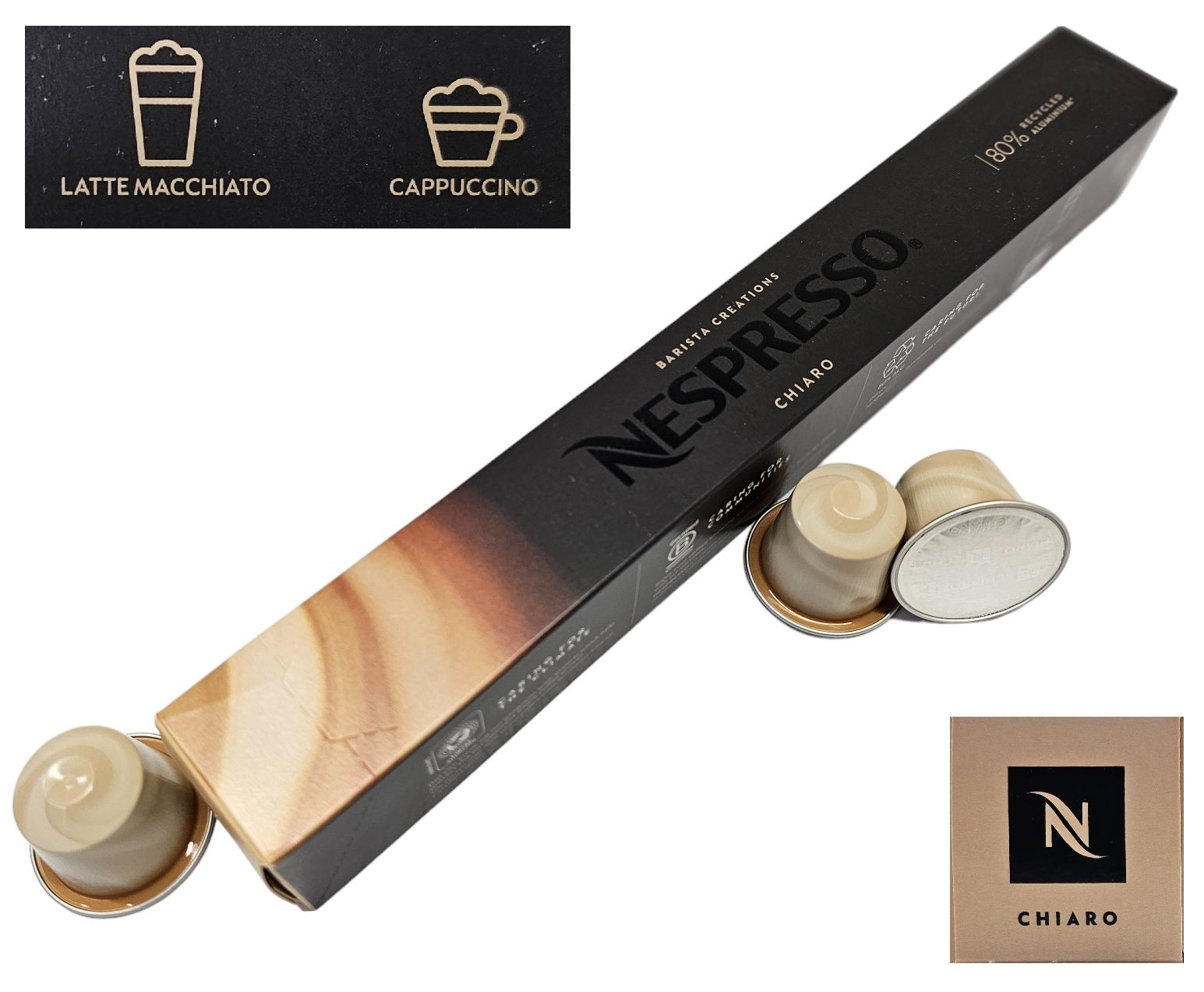 Nespresso CLASSIC Coffee Machine Capsules Pod Sleeve Full Flavour List Save Bulk