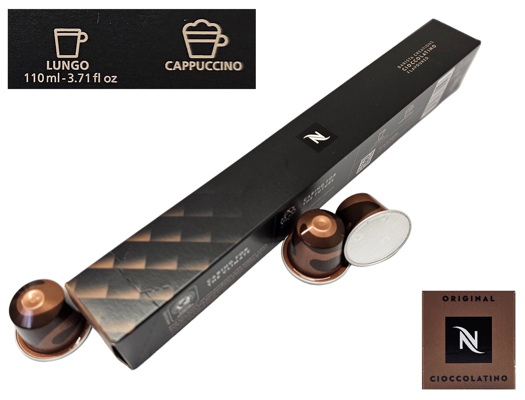 Nespresso CLASSIC Coffee Machine Capsules Pod Sleeve Full Flavour List Save Bulk