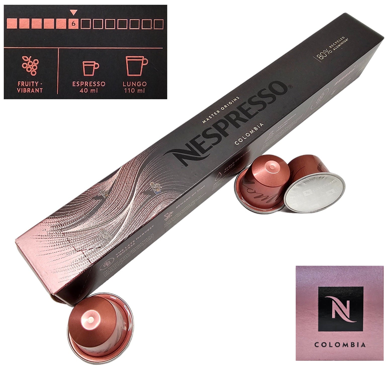 Nespresso CLASSIC Coffee Machine Capsules Pod Sleeve Full Flavour List Save Bulk