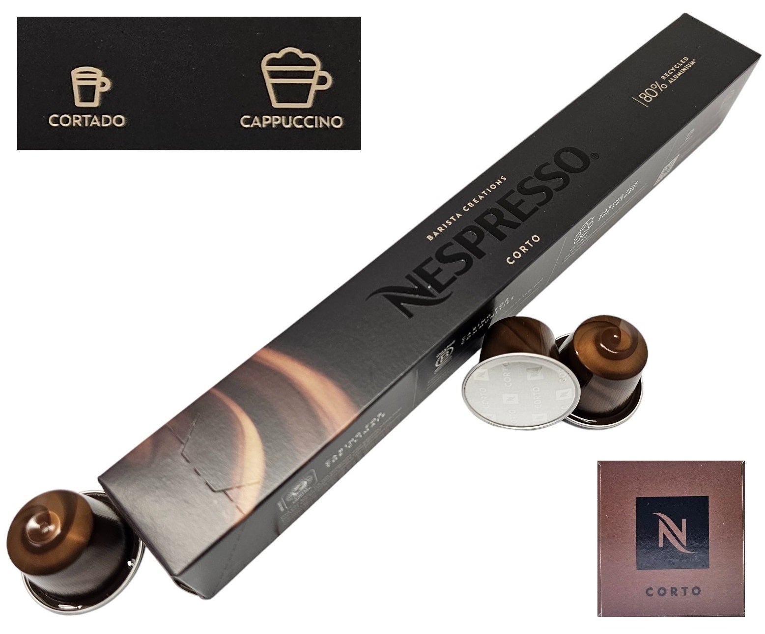 Nespresso CLASSIC Coffee Machine Capsules Pod Sleeve Full Flavour List Save Bulk