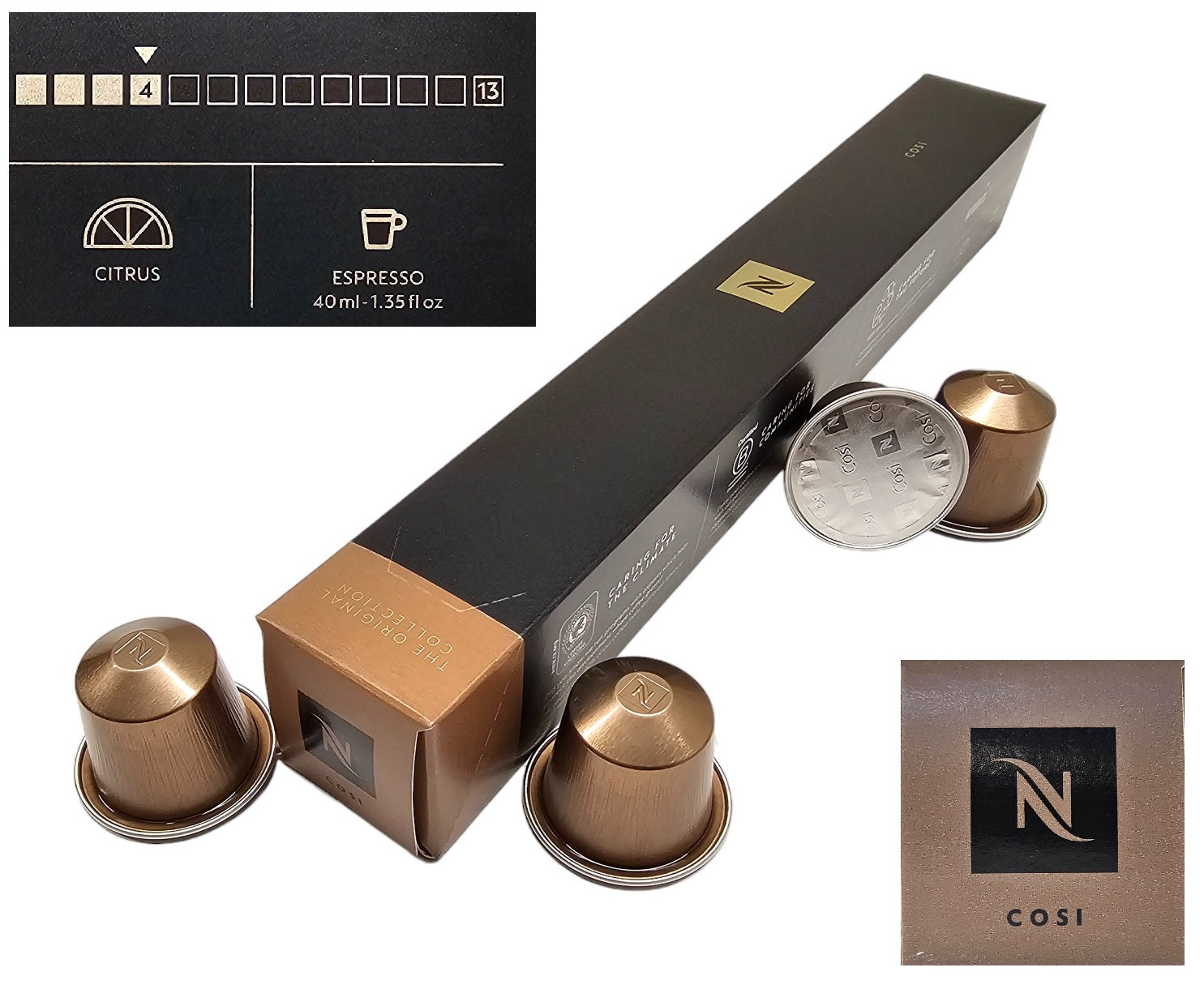 Nespresso CLASSIC Coffee Machine Capsules Pod Sleeve Full Flavour List Save Bulk