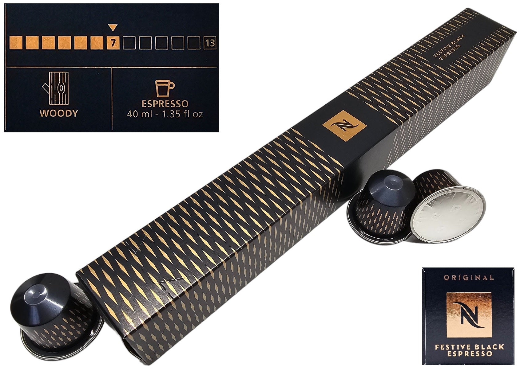 Nespresso CLASSIC Coffee Machine Capsules Pod Sleeve Full Flavour List Save Bulk