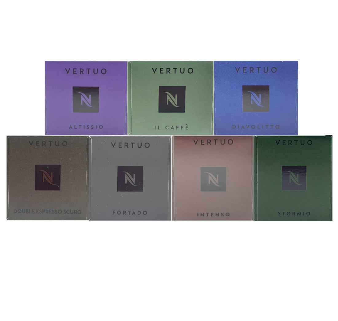 Genuine Nespresso Vertuo Coffee Capsules – Popular Blends & Cup Sizes (UK)