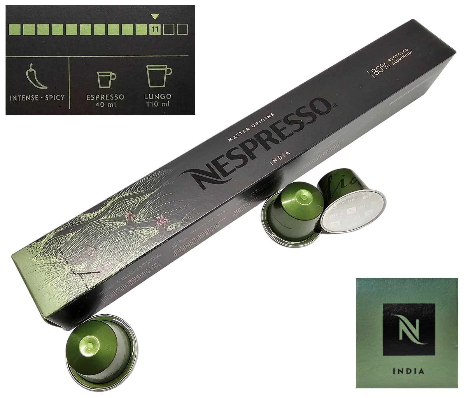 Nespresso CLASSIC Coffee Machine Capsules Pod Sleeve Full Flavour List Save Bulk