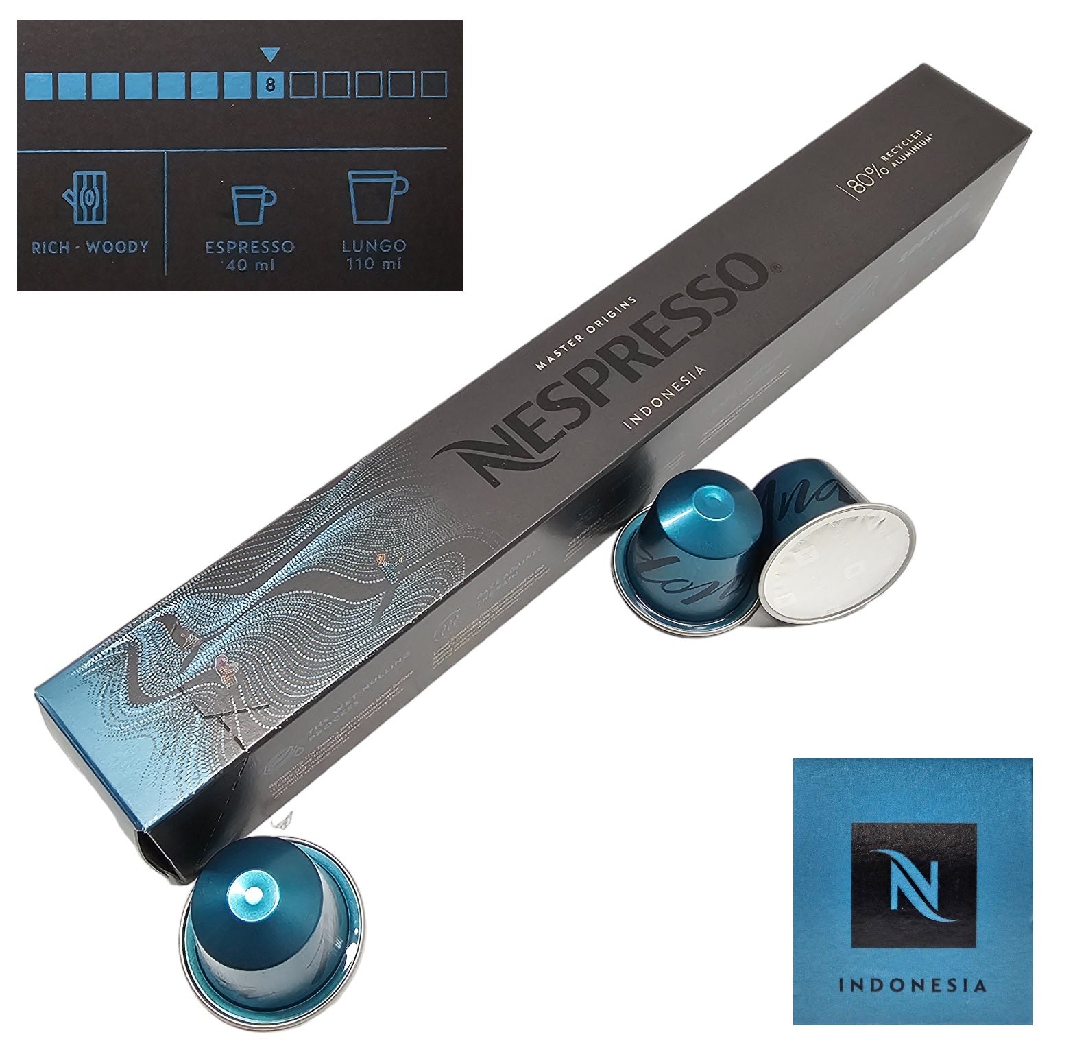 Nespresso CLASSIC Coffee Machine Capsules Pod Sleeve Full Flavour List Save Bulk