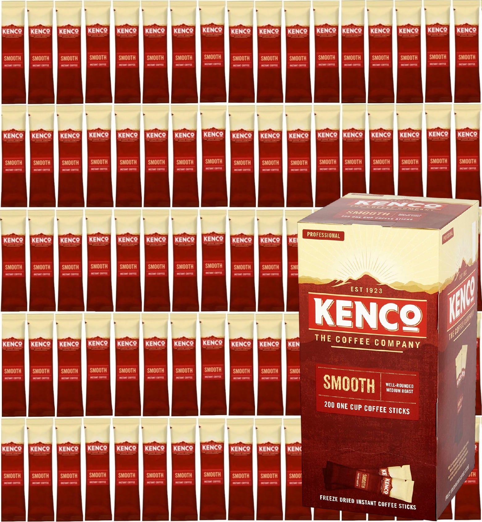 Kenco Original Decaff Individual Instant Coffee Sachets