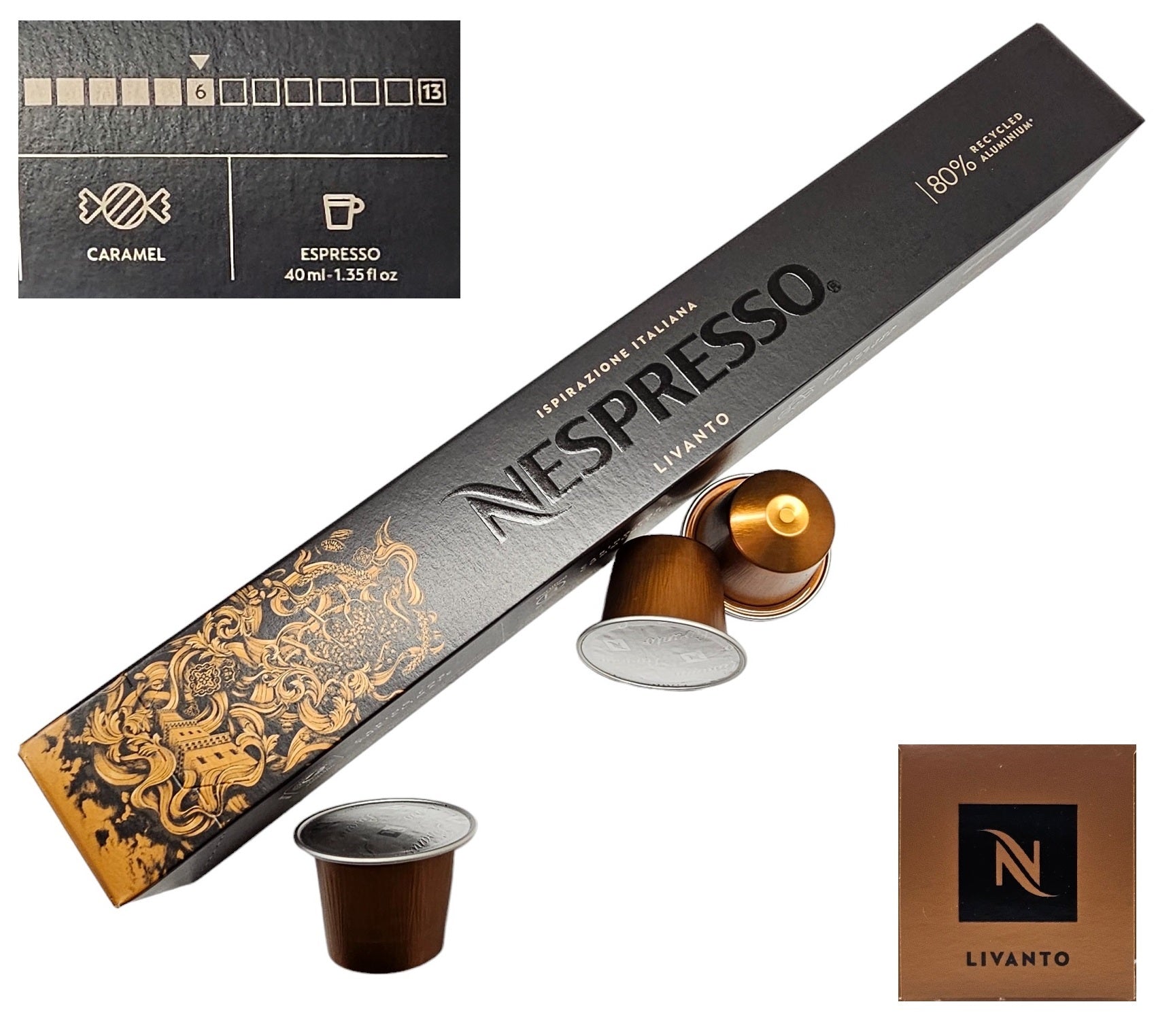 Nespresso CLASSIC Coffee Machine Capsules Pod Sleeve Full Flavour List Save Bulk