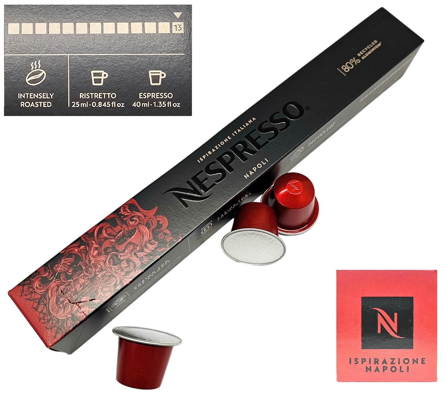 Nespresso CLASSIC Coffee Machine Capsules Pod Sleeve Full Flavour List Save Bulk