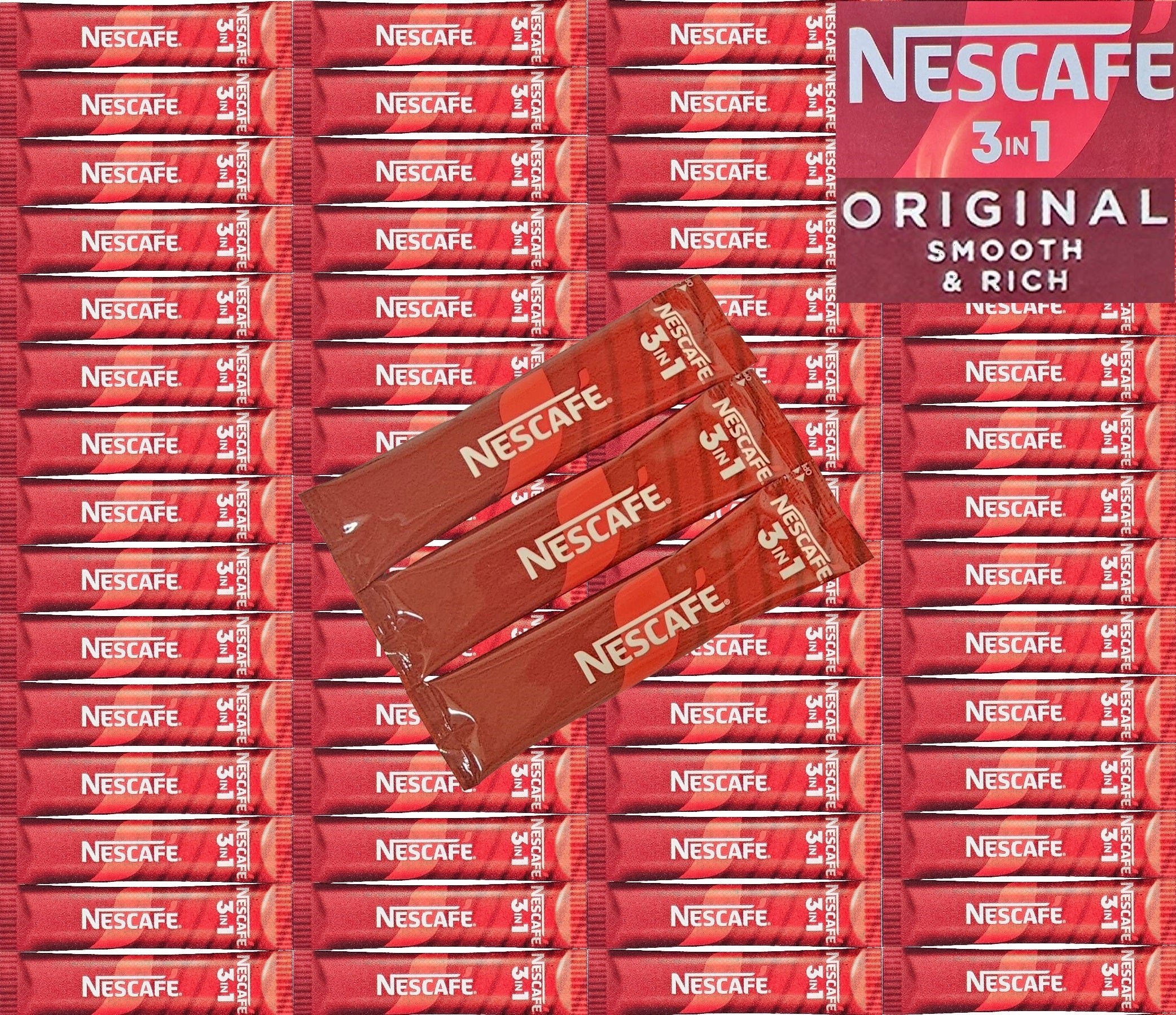 Nescafe 3in1 Original Instant Coffee Sachets