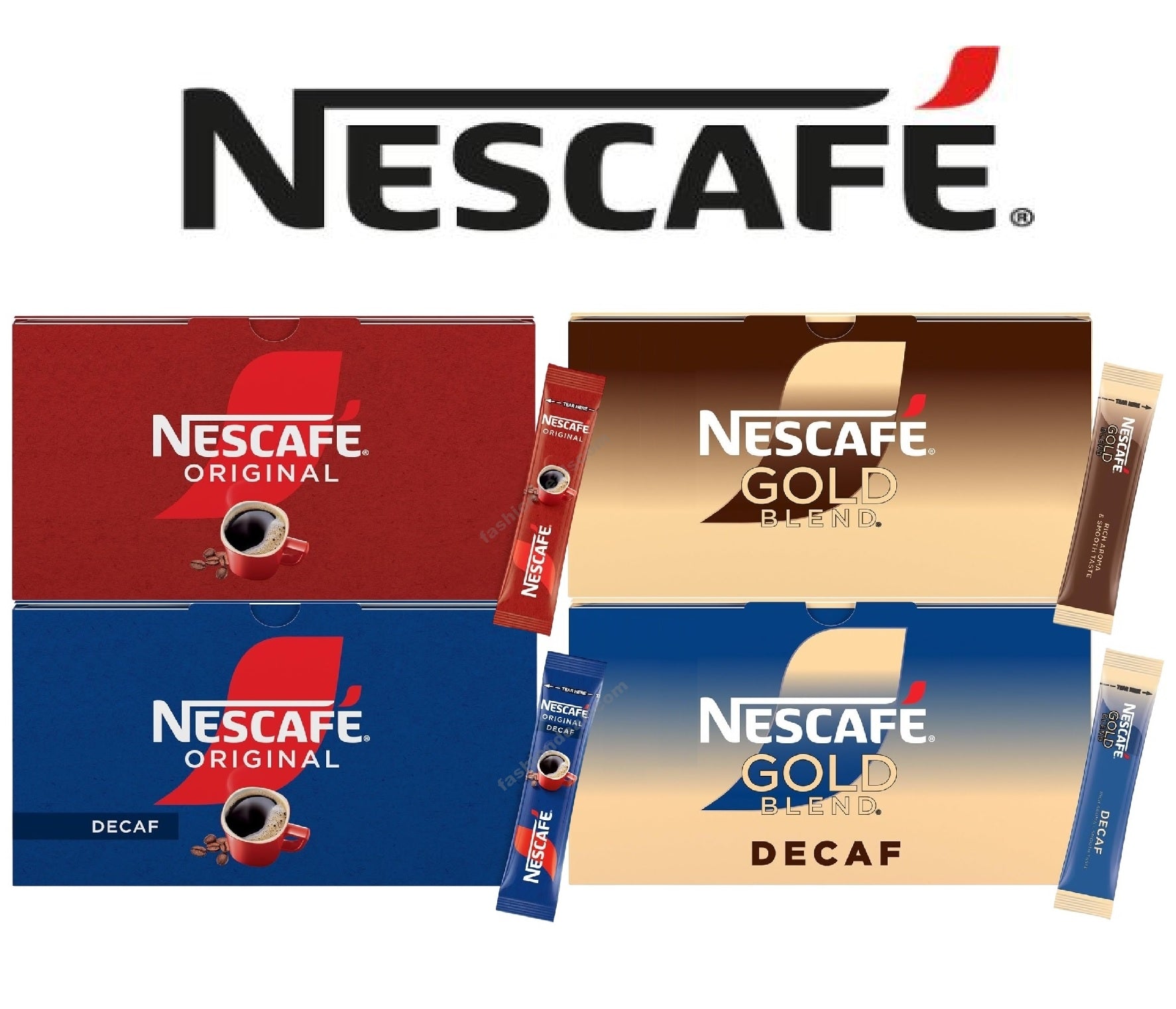 Nescafe Individual Cup Instant Coffee Sachets Sticks