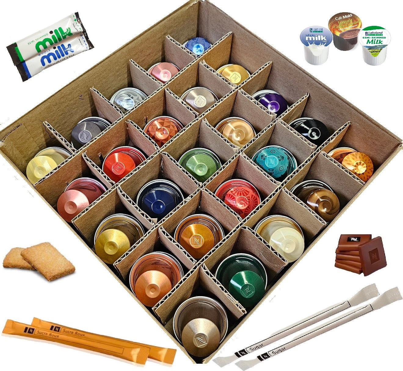 Nespresso Assorted Coffee Machine Capsules Pods Classic Line Popular Selections