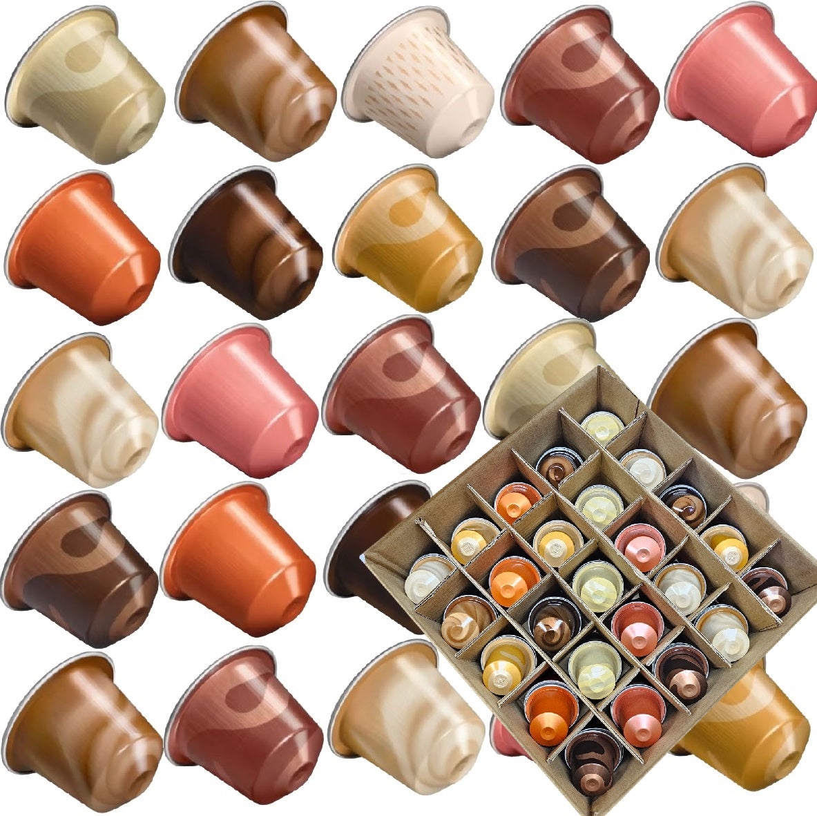 Nespresso Assorted Coffee Machine Capsules Pods Classic Line Popular Selections