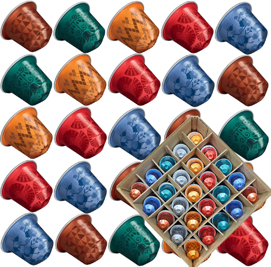 Nespresso Classic Line Assorted Coffee Capsules – Popular Blends Selection (25–100 Pods)