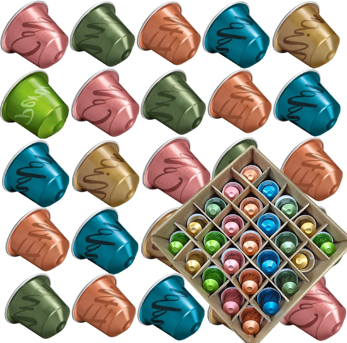 Nespresso Classic Line Assorted Coffee Capsules – Popular Blends Selection (25–100 Pods)