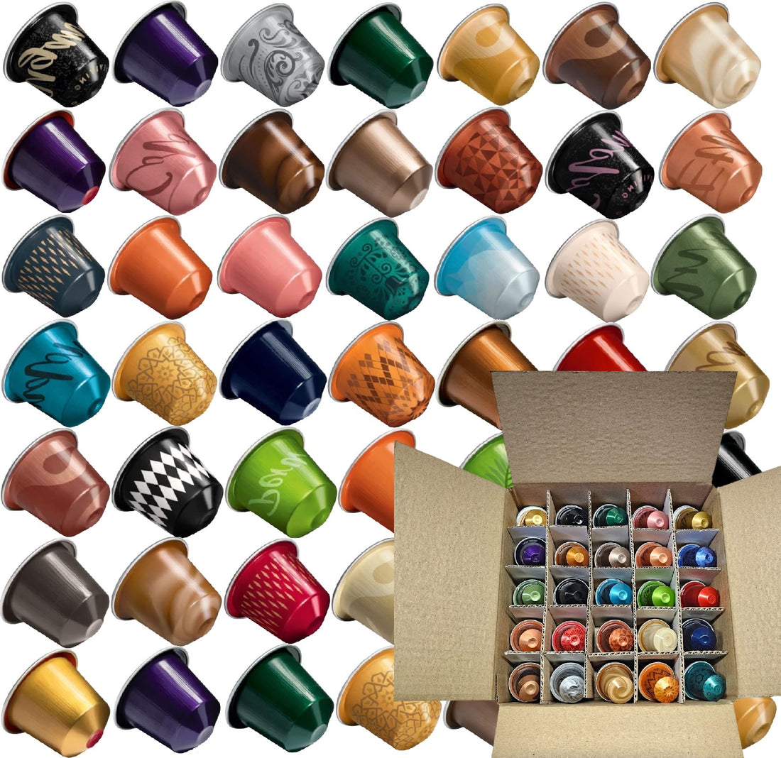 Nespresso Classic Line Assorted Coffee Capsules – Popular Blends Selection (25–100 Pods)