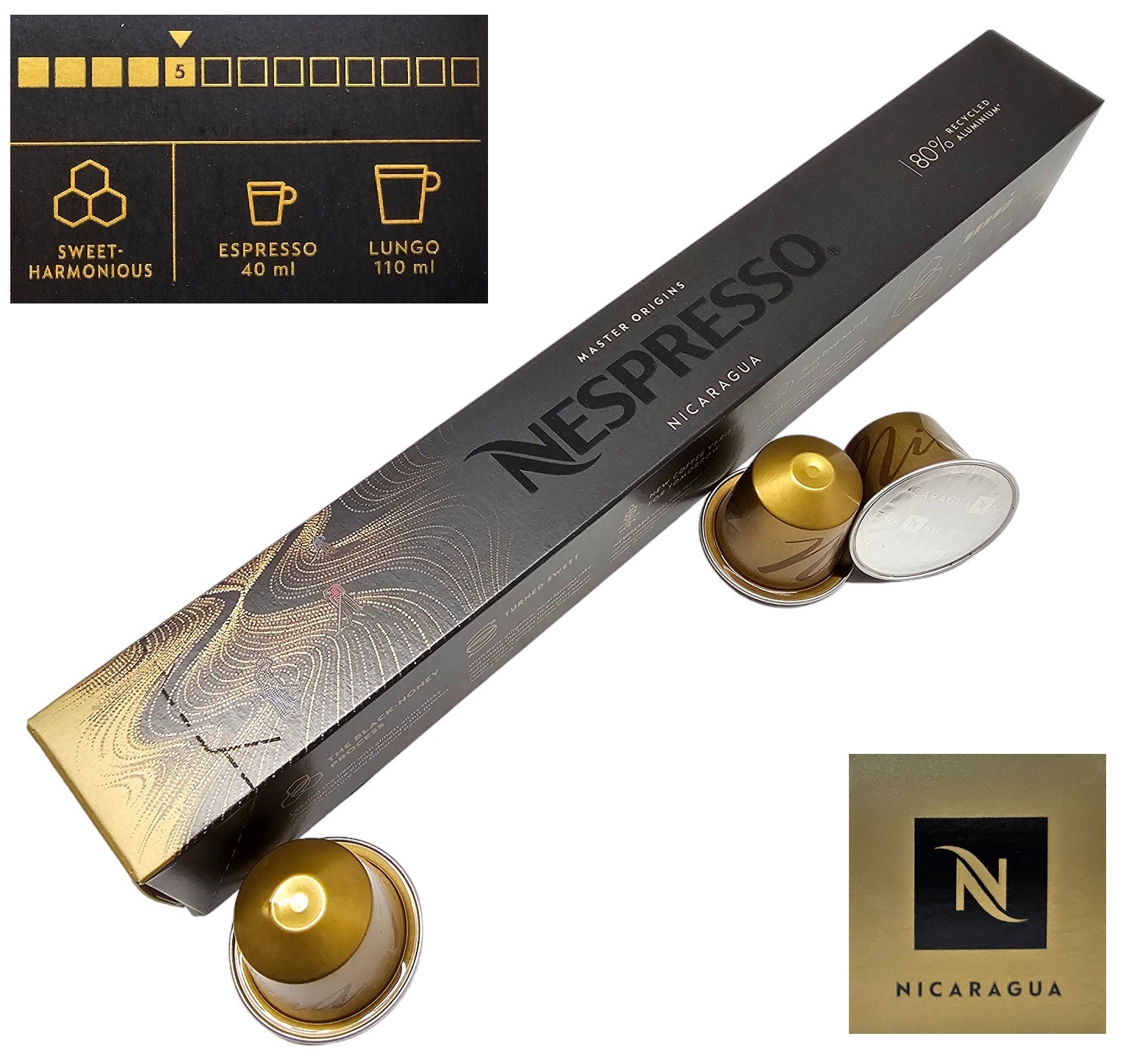 Nespresso CLASSIC Coffee Machine Capsules Pod Sleeve Full Flavour List Save Bulk