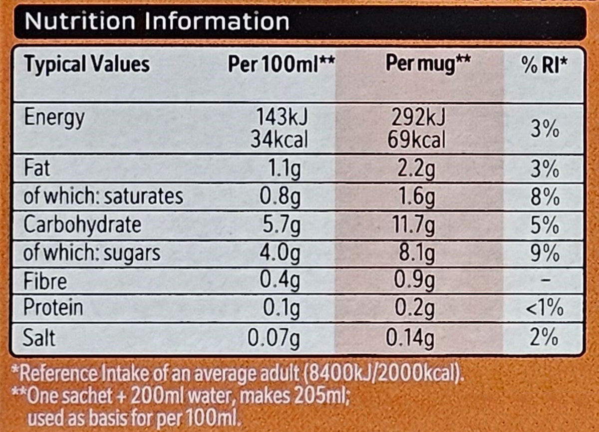 Nescafe 3in1 Original Caramel Coffee Sachets