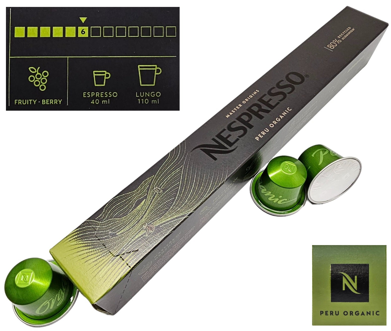 Nespresso CLASSIC Coffee Machine Capsules Pod Sleeve Full Flavour List Save Bulk