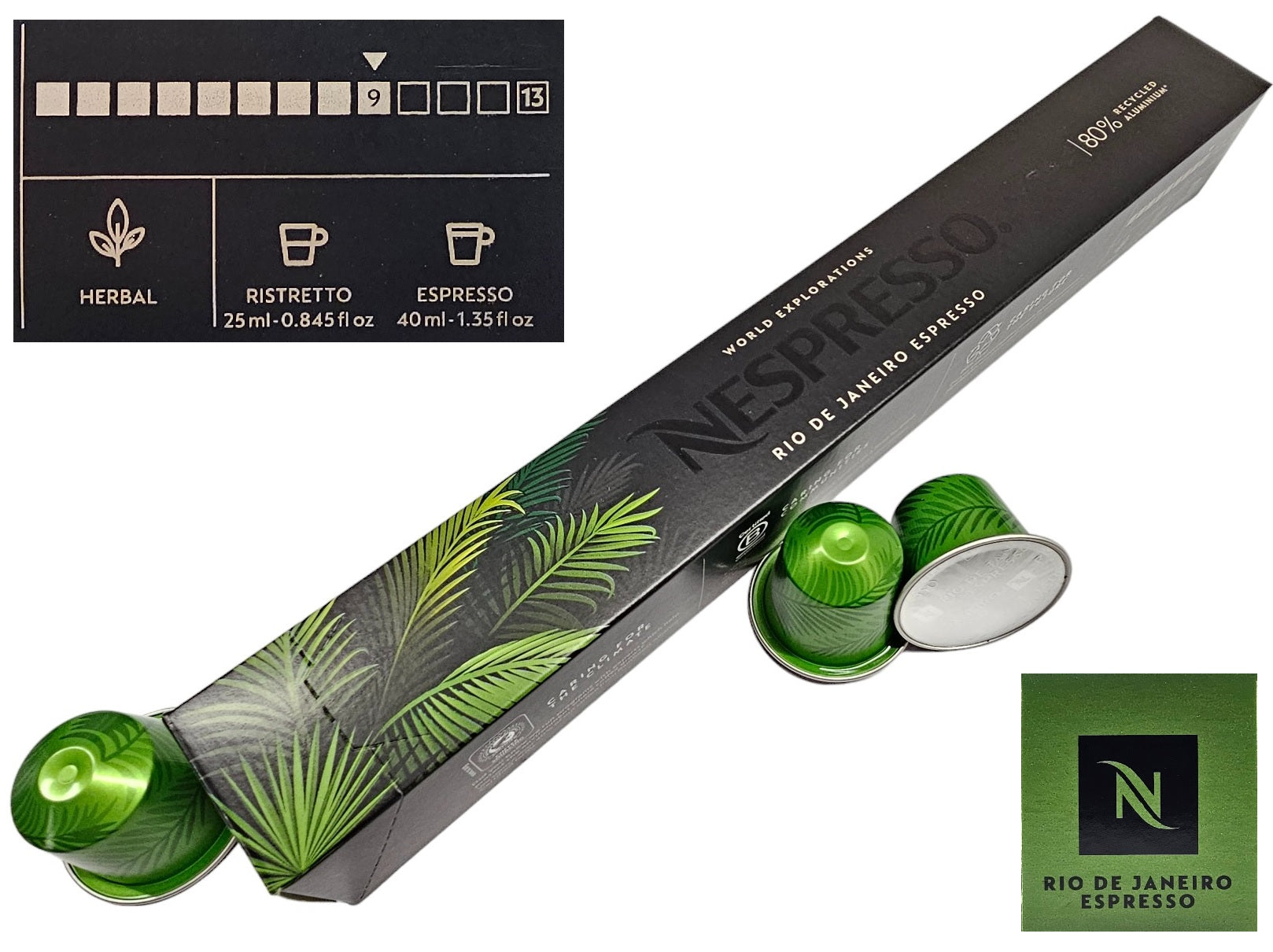 Nespresso CLASSIC Coffee Machine Capsules Pod Sleeve Full Flavour List Save Bulk