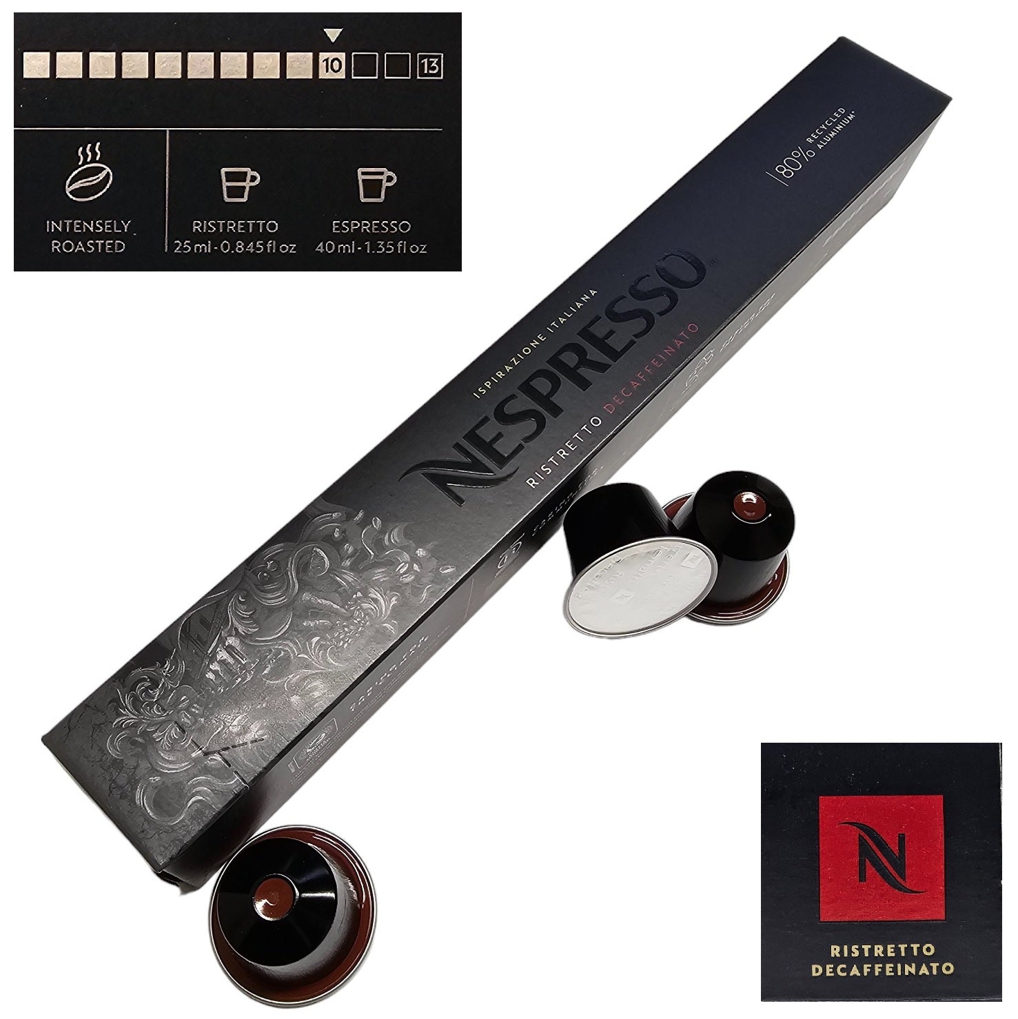 Nespresso CLASSIC Coffee Machine Capsules Pod Sleeve Full Flavour List Save Bulk