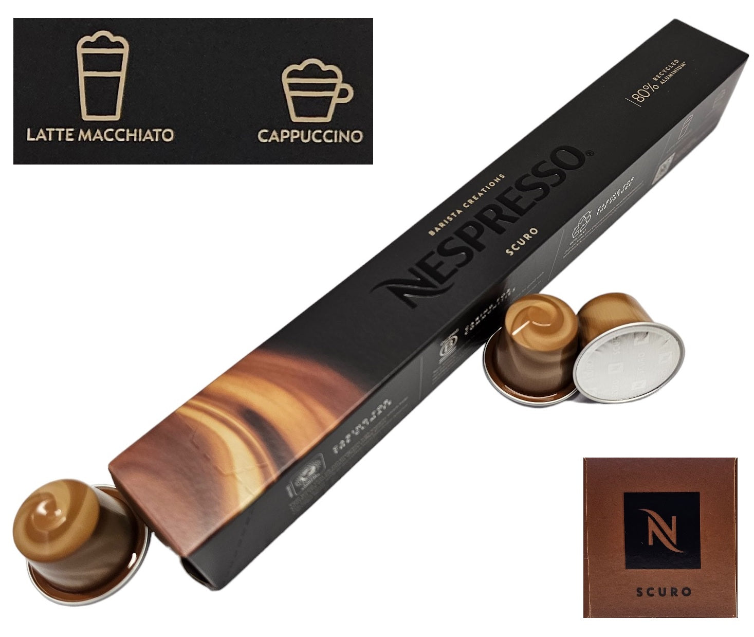 Nespresso CLASSIC Coffee Machine Capsules Pod Sleeve Full Flavour List Save Bulk