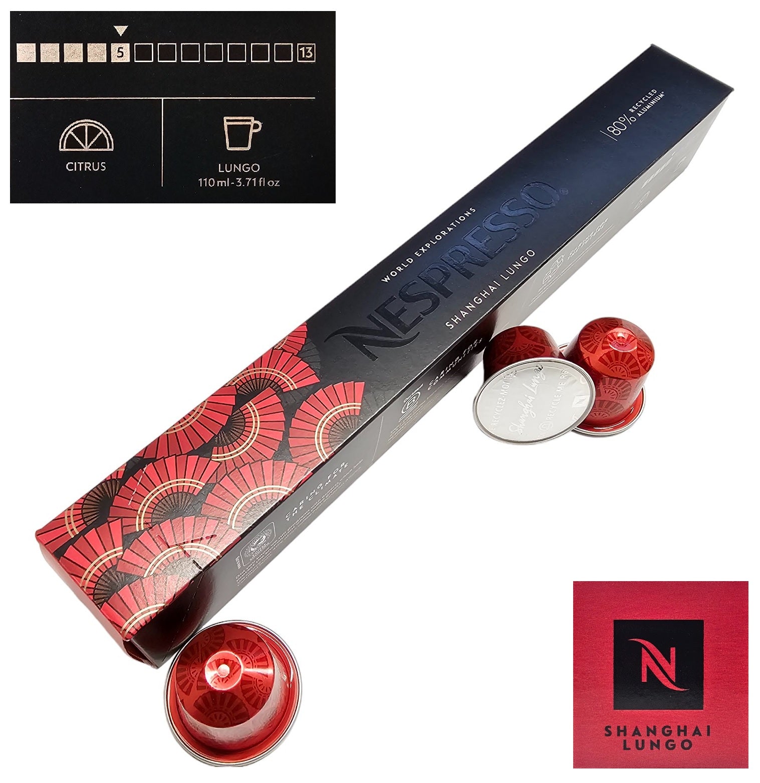 Nespresso CLASSIC Coffee Machine Capsules Pod Sleeve Full Flavour List Save Bulk