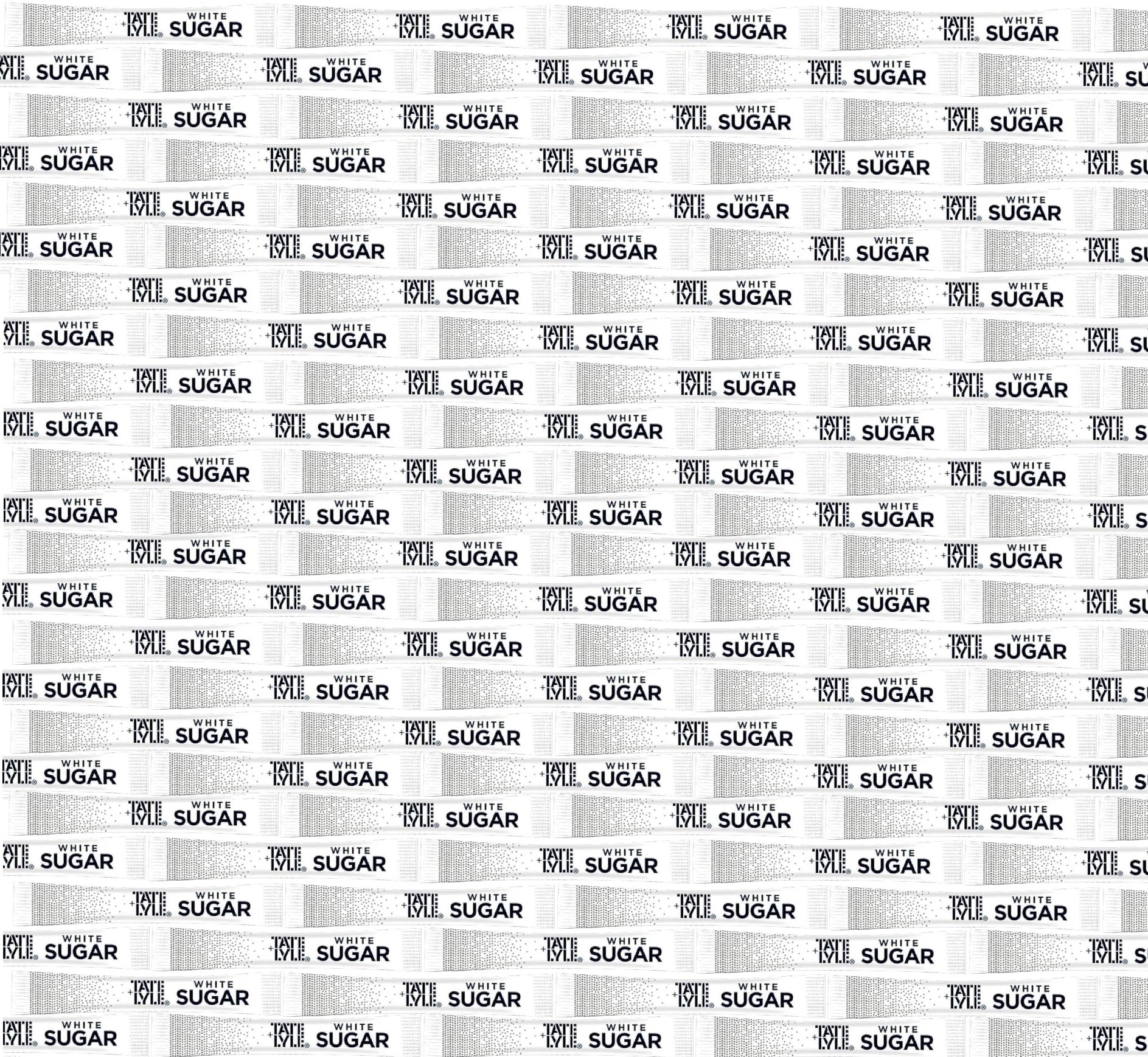 Tate & Lyle White Sugar Sticks – 1000 Sachets (2.5g Each) – 2.5kg Box