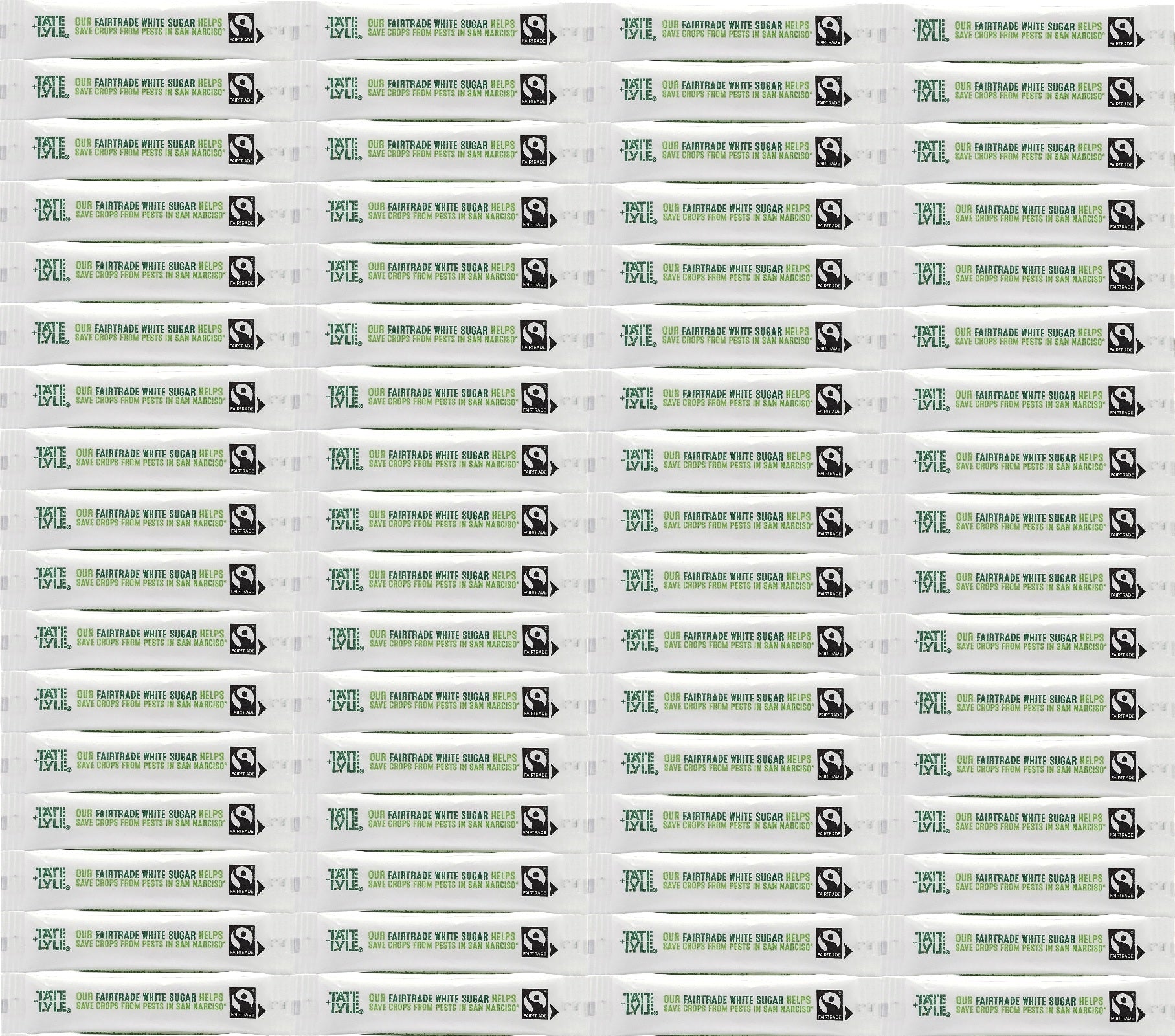 Tate & Lyle Fairtrade Brown Demerara Sugar Sticks – 1000 Sachets (2.5g Each) – 2.5kg Box