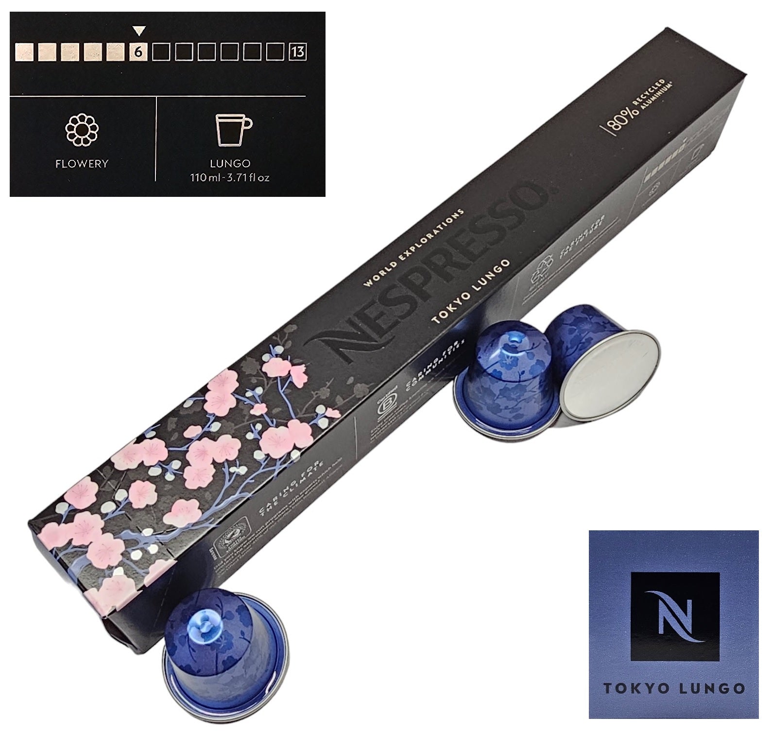 Nespresso CLASSIC Coffee Machine Capsules Pod Sleeve Full Flavour List Save Bulk