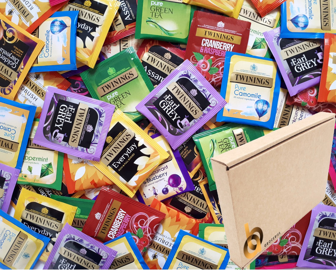 Twinings Mixed Individually Wrapped Tea Bags – Compartment Box Selection
