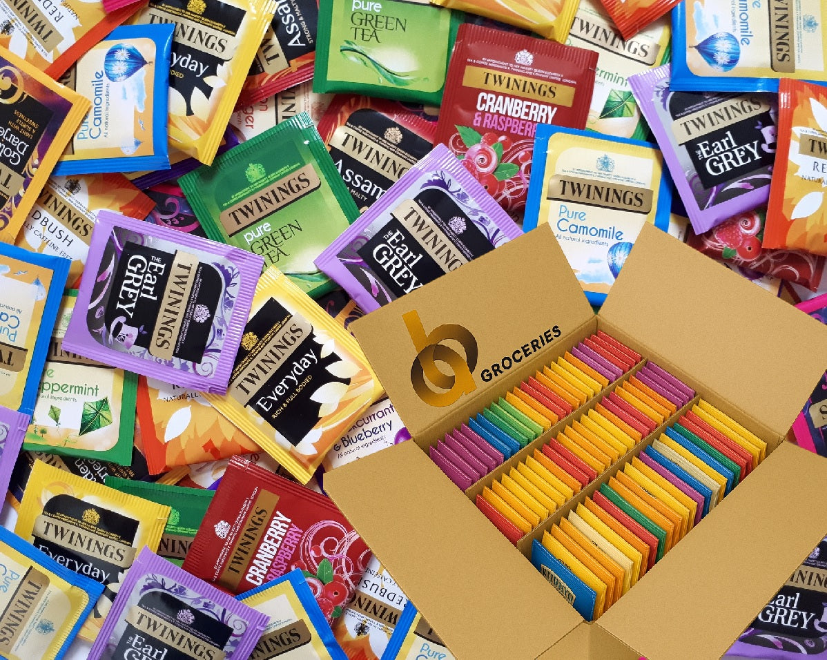 Twinings Mixed Individually Wrapped Tea Bags – Compartment Box Selection