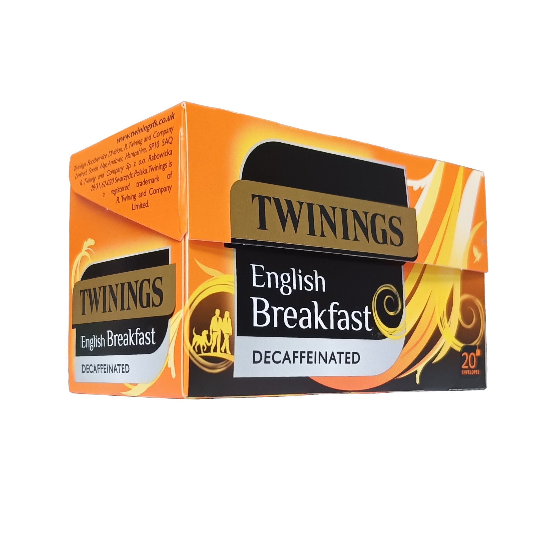 Twinings English Breakfast Decaffeinated Individually Enveloped Tea Bags