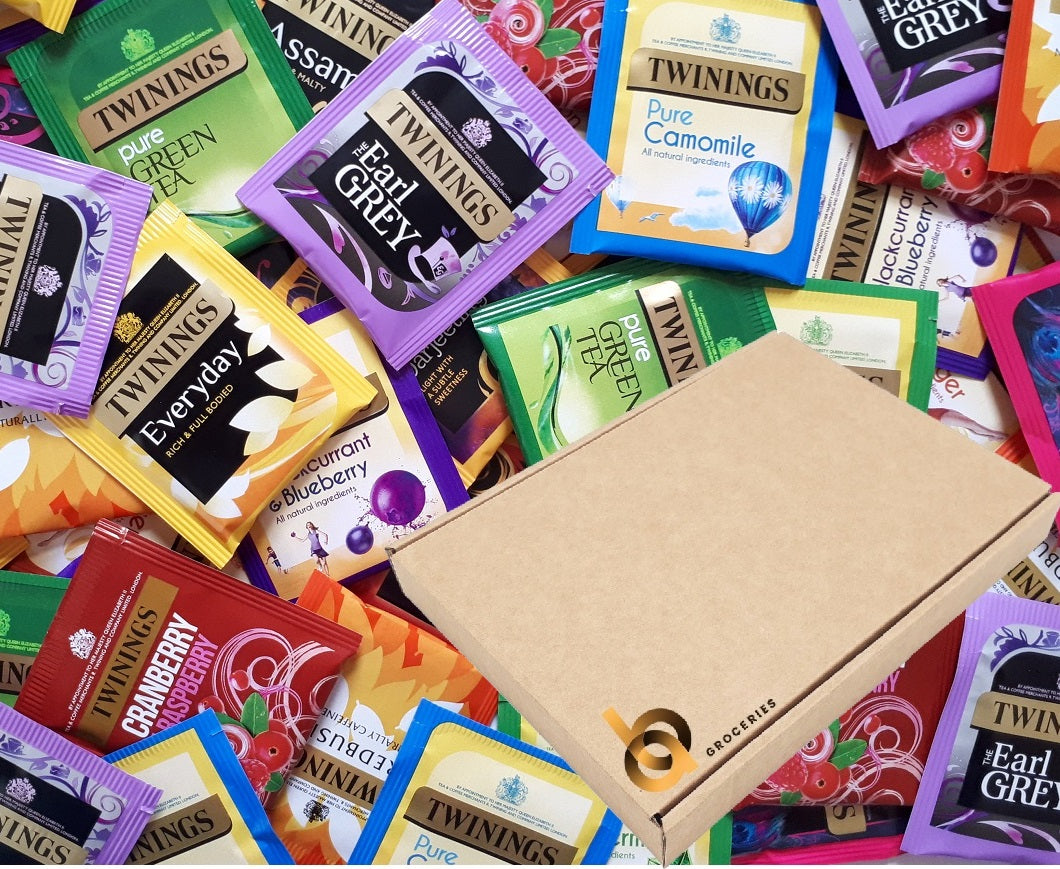 Twinings Mixed Individually Wrapped Tea Bags – Compartment Box Selection
