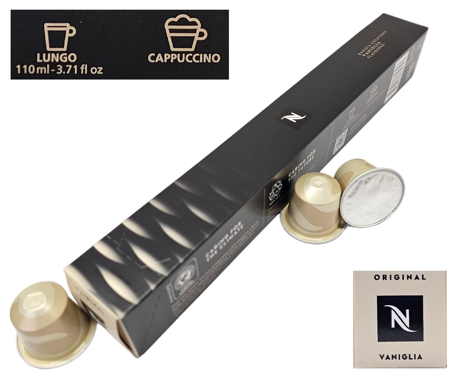 Nespresso CLASSIC Coffee Machine Capsules Pod Sleeve Full Flavour List Save Bulk
