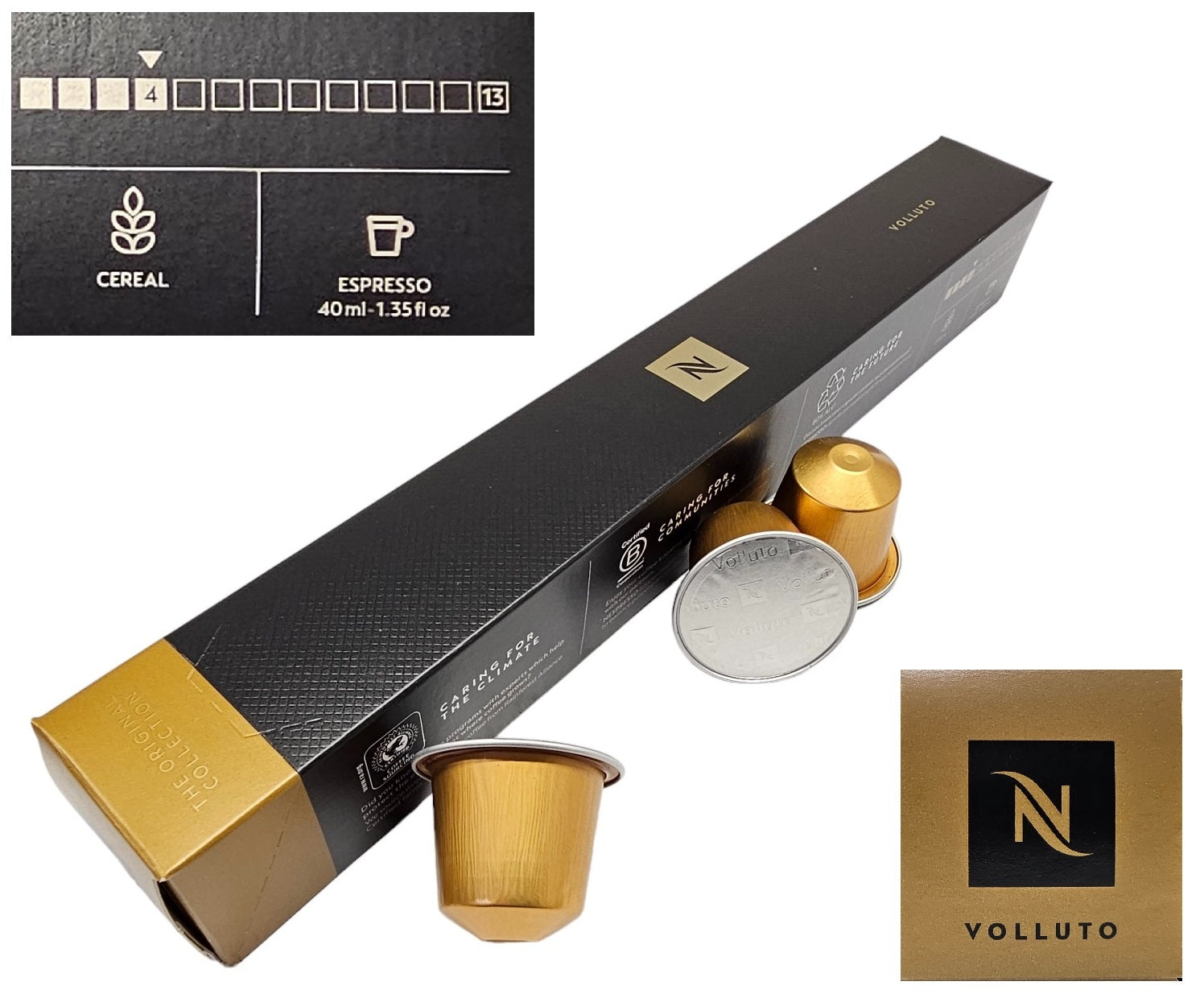 Nespresso CLASSIC Coffee Machine Capsules Pod Sleeve Full Flavour List Save Bulk